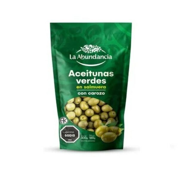 aceituna la abundancia c/carozo 300/180 grs. d.pack (53375) aceituna la abundancia c/carozo 300/180 grs. d.pack (53375)