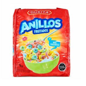 cereales dukita aritos frutales 250 grs. (2373)