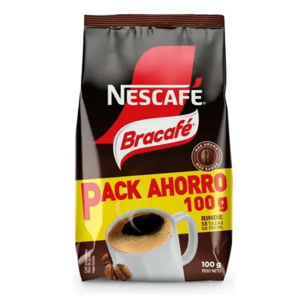 cafe nescafe bracafe 100 grs. sachet (12593083) cafe nescafe bracafe 100 grs. sachet (12593083)