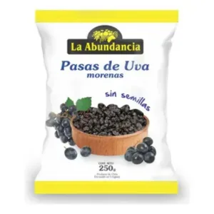 pasa de uva morenas medianas "r" 500 grs. pasa de uva morenas medianas "r" 500 grs.