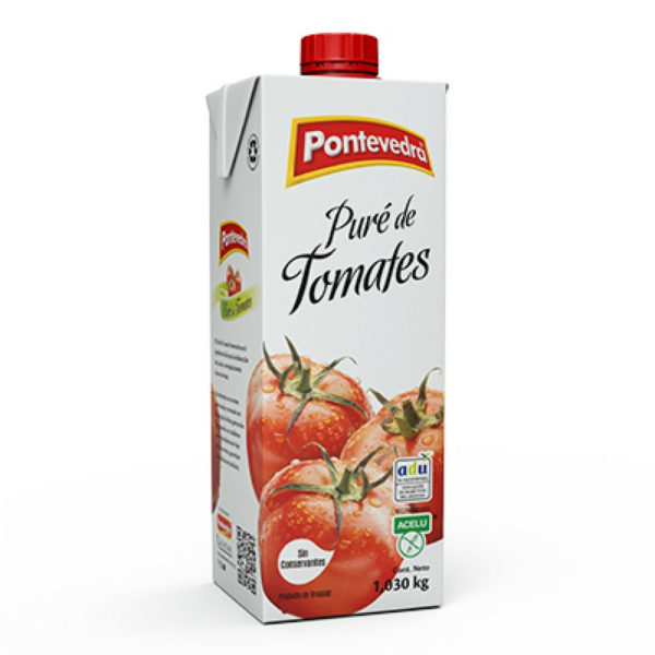 pure de tomate pontevedra 1,030 kg tetra (5086) pure de tomate pontevedra 1,030 kg tetra (5086)