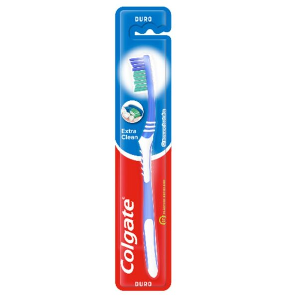 cepillo dental colgate extra clean duro 1 un. (06135)