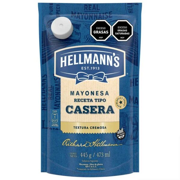 mayonesa hellmann´s r.casera s/tacc 445 grs. d.pack mayonesa hellmann´s r.casera s/tacc 445 grs. d.pack