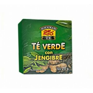 te hornimans verde y jengibre 10 sobres/2 grs. (045)