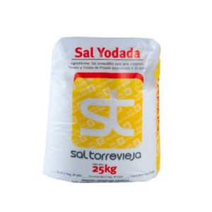 sal yodada fina s/c 25 kgs. sal yodada fina s/c 25 kgs.