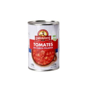 tomate en cubos emigrante 400/240 grs. lata (202920) tomate en cubos emigrante 400/240 grs. lata (202920)