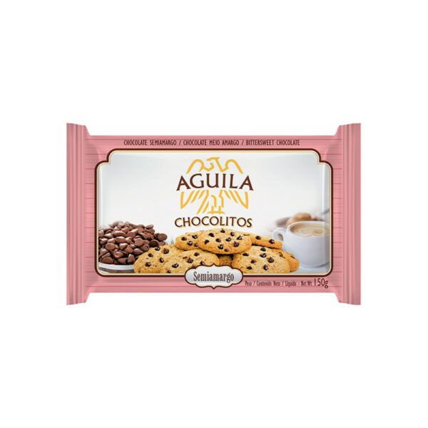 chocolate aguila chocolitos gota 150 grs. semiamargo chocolate aguila chocolitos gota 150 grs. semiamargo