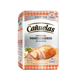 harina p/pan c/levadura caÑuelas 1 kg. (1102) harina p/pan c/levadura caÑuelas 1 kg. (1102)