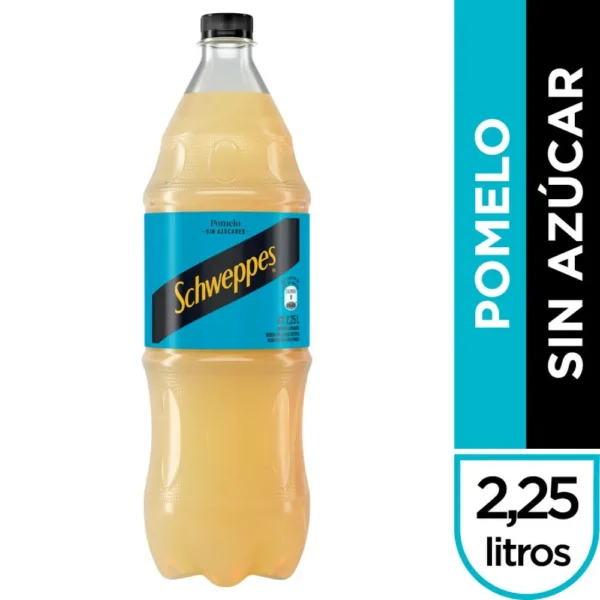 schweppes pomelo s/azucar 2 1/4 lt. (171048) schweppes pomelo s/azucar 2 1/4 lt. (171048)