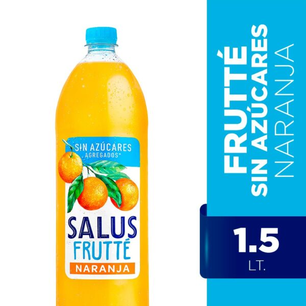 agua salus frutte s/gas 1,500 lt. naranja agua salus frutte s/gas 1,500 lt. naranja