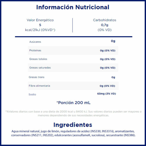 agua salus frutte s/gas s/azucar 1,500 lt. limonada