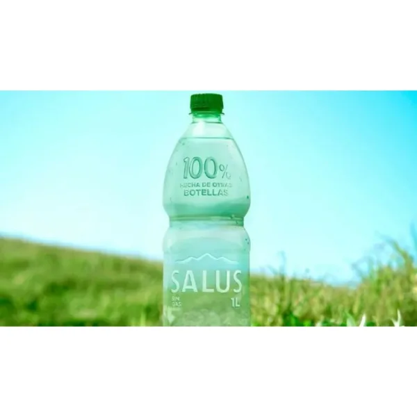 agua salus 1 lt. env. reciclado agua salus 1 lt. env. reciclado