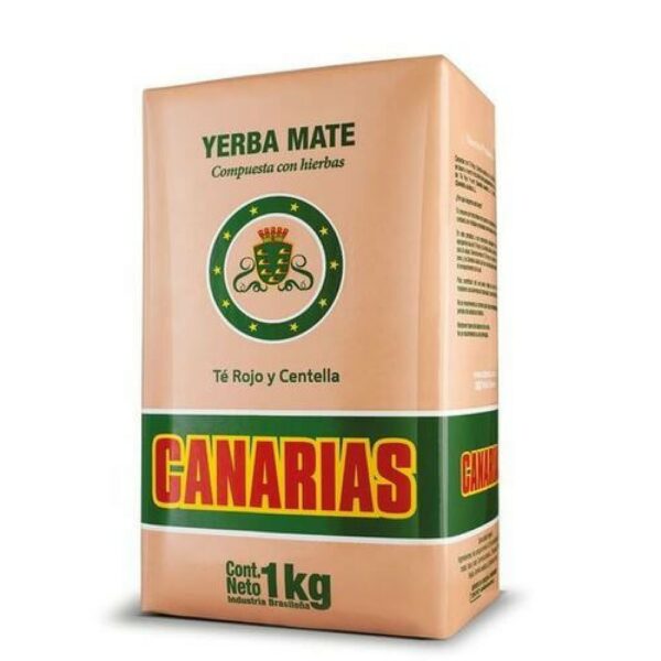 yerba canarias c/te rojo y centella 1 kg. (9912) yerba canarias c/te rojo y centella 1 kg. (9912)