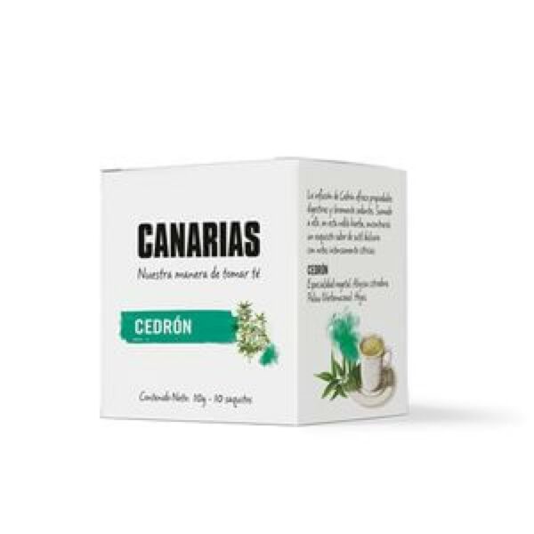 te canarias cedron 10 sobres/1 grs. (8041) te canarias cedron 10 sobres/1 grs. (8041)