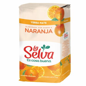 yerba la selva c/naranja 1 kg. (8901)