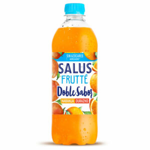 agua salus frutte s/gas 600 cc. naranja/durazno (2660)