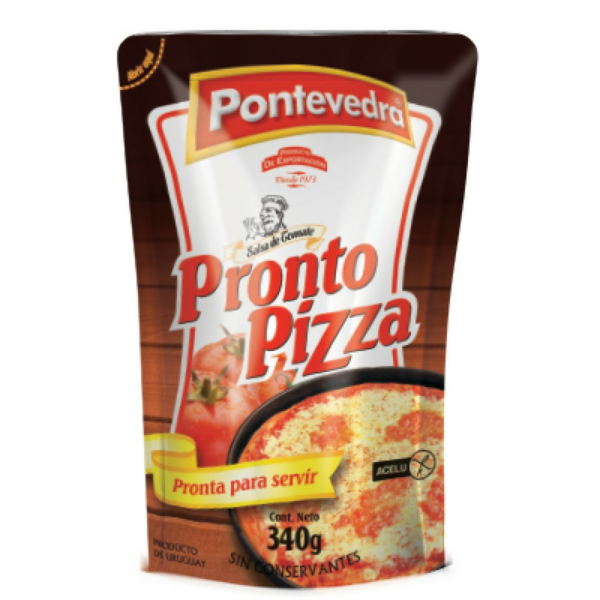 salsa tomates pontevedra pronto pizza 340 grs. d.pack (824)