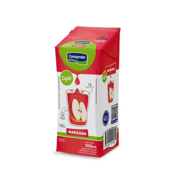 jugo conaprole uht light 200 ml. manzana (1560) jugo conaprole uht light 200 ml. manzana (1560)