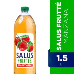 agua salus frutte s/gas 1,500 lt. manzana