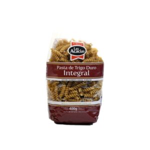 fideos las acacias integral 400 grs. tirabuzon (235415)