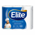 toallas papel p/cocina elite ultra x 3 un. 70 paÑos d.hoja toallas papel p/cocina elite ultra x 3 un. 70 paÑos d.hoja
