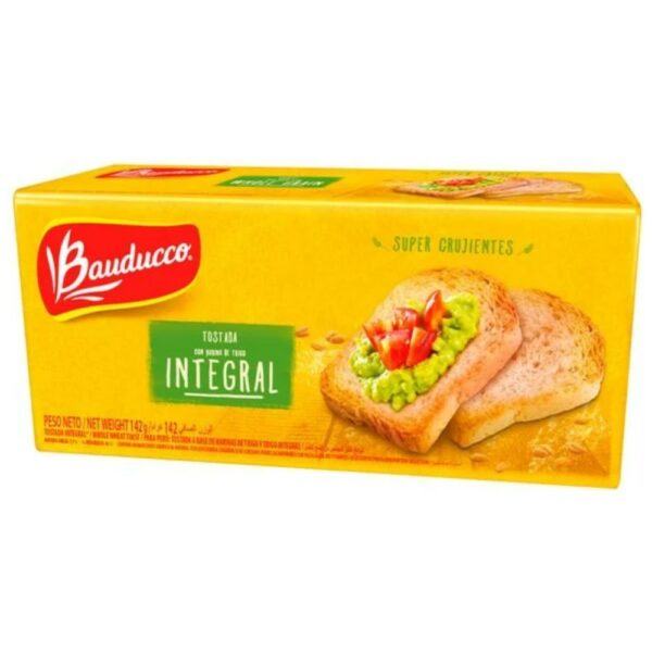 tostadas bauducco integral 142 grs. (1635) tostadas bauducco integral 142 grs. (1635)