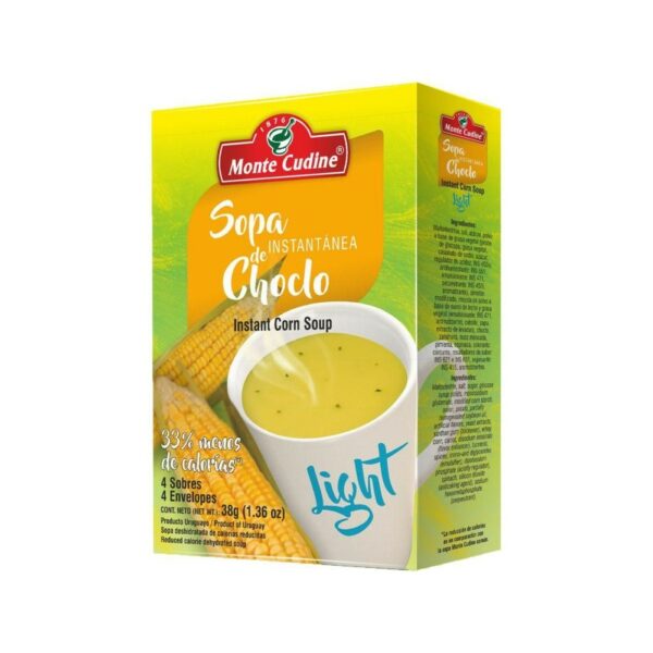 sopa monte cudine inst. x 4 sobres choclo (caja) sopa monte cudine inst. x 4 sobres choclo (caja)