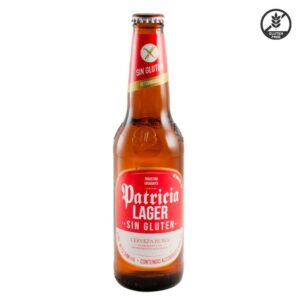 cerveza patricia gluten free 340 ml. (s/env.) (27686) cerveza patricia gluten free 340 ml. (s/env.) (27686)