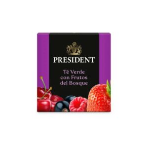 te president pack 2 x 1 caja 10/2 grs. verde c/frutos del bosque (3118) te president pack 2 x 1 caja 10/2 grs. verde c/frutos del bosque (3118)