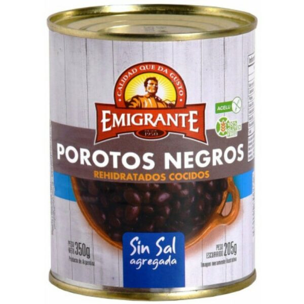poroto alubia emigrante 350 grs. lata (207776) poroto alubia emigrante 350 grs. lata (207776)