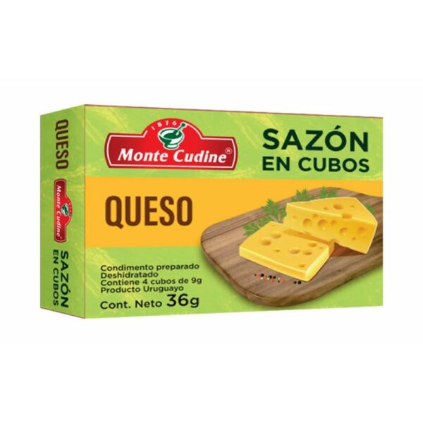 sazon monte cudine e/cubos 4 x 9 grs. queso (1634100410) sazon monte cudine e/cubos 4 x 9 grs. queso (1634100410)