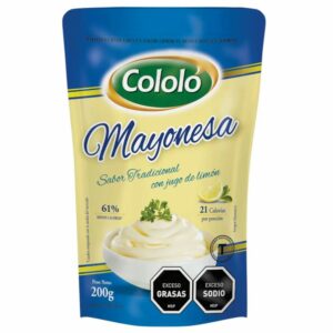 mayonesa cololo 200 grs. (751295) mayonesa cololo 200 grs. (751295)