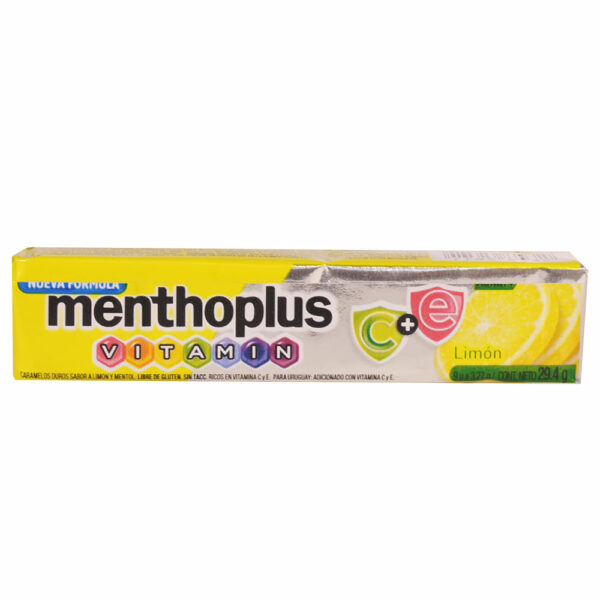 pastillas arcor menthoplus 12 un. vitamina c c/limon pastillas arcor menthoplus 12 un. vitamina c c/limon