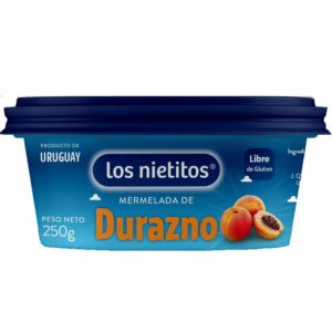 mermelada los nietitos 250 grs. durazno