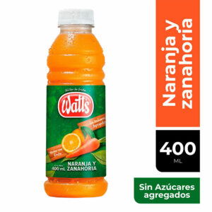jugo watts bot. 400 ml. naranja / zanahoria (1617)