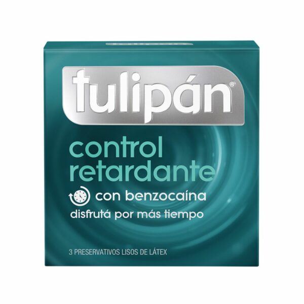 preservativo tulipan 3 un. control retardante (12108001) preservativo tulipan 3 un. control retardante (12108001)