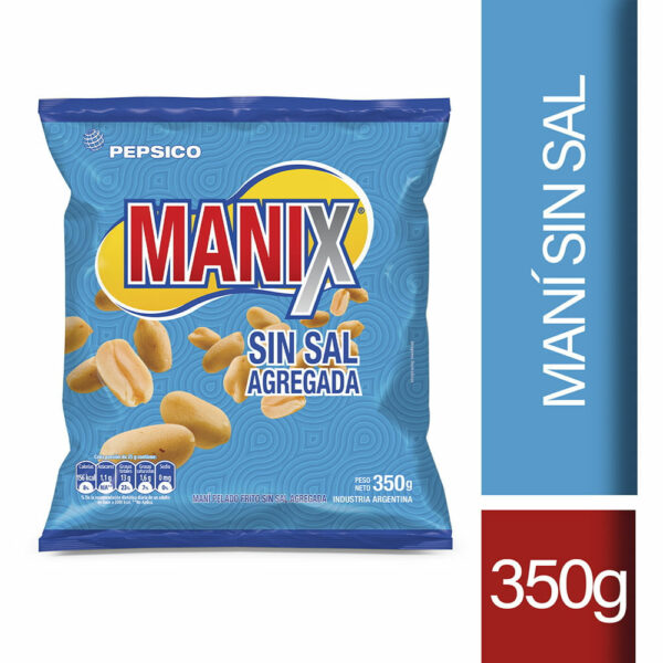 mani pelado s/sal manix 350 grs. (45172) mani pelado s/sal manix 350 grs. (45172)