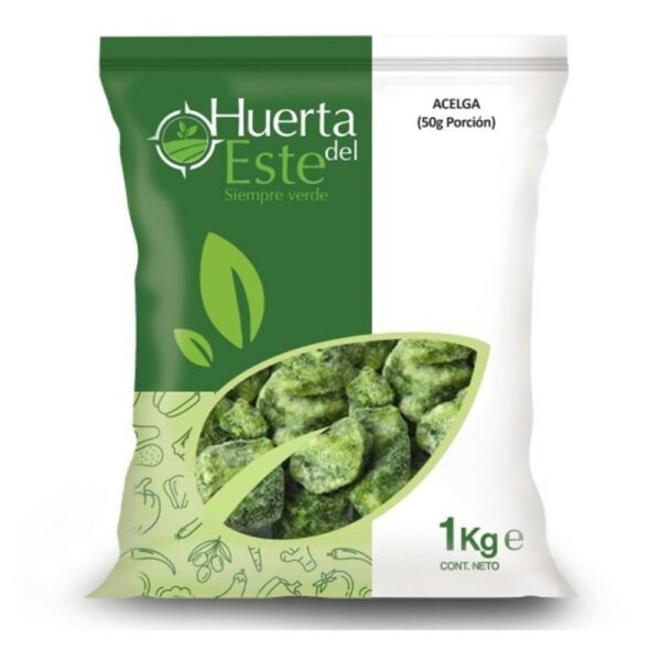 frutas/verduras cong acelga huerta del este 1 kg. (1719) frutas/verduras cong acelga huerta del este 1 kg. (1719)