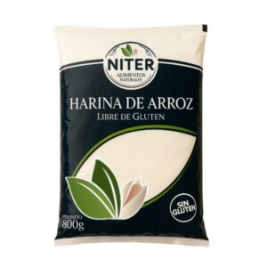 harina de arroz niter s/gluten 800 grs. (40501)