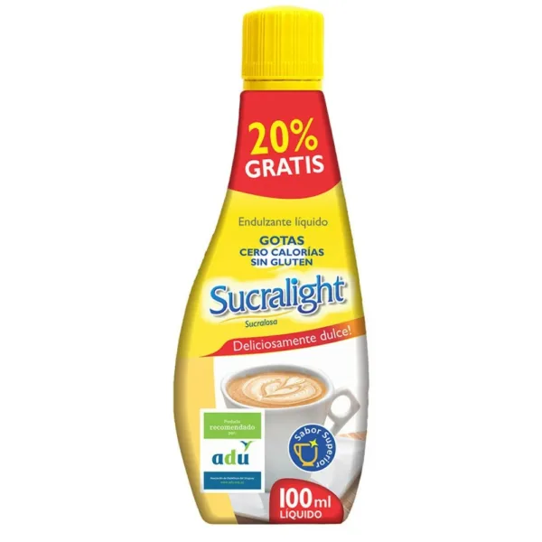 edulcorante sucralight liq. 100 ml. (1849) edulcorante sucralight liq. 100 ml. (1849)