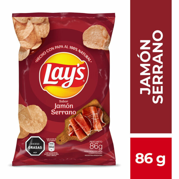 papa frita lay´s 86 grs. jamon serrano (44141) papa frita lay´s 86 grs. jamon serrano (44141)