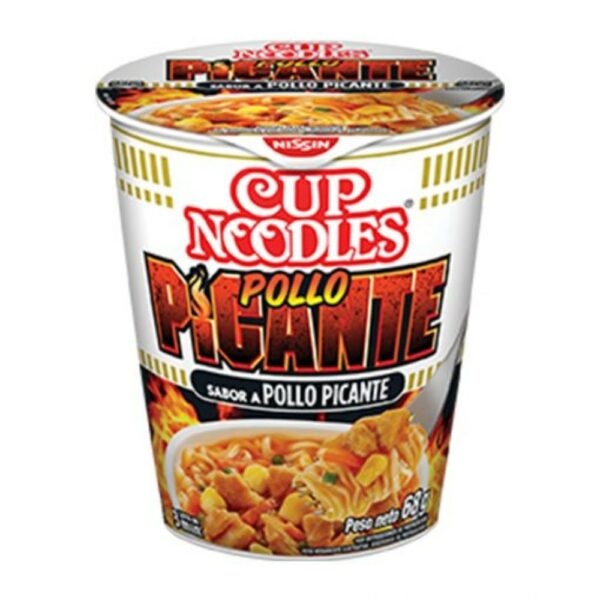 fideos nissin cup noodles 68 grs. pollo picante (983018) fideos nissin cup noodles 68 grs. pollo picante (983018)