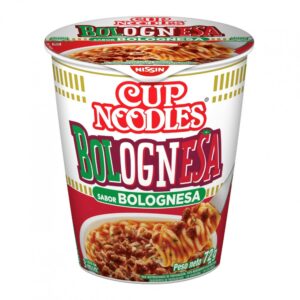 fideos nissin cup noodles 68 grs. bolognesa (983019)