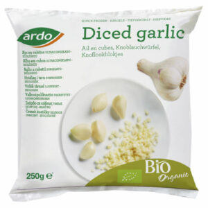 frutas/verduras cong ajo en cubo ardo 250 grs. (1255)