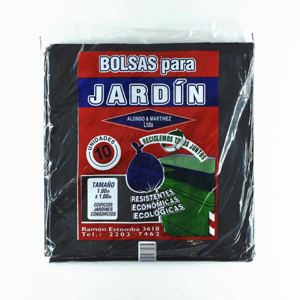 bolsas residuos aronela jardin 10 un. 1 x 1 m. (61004) bolsas residuos aronela jardin 10 un. 1 x 1 m. (61004)