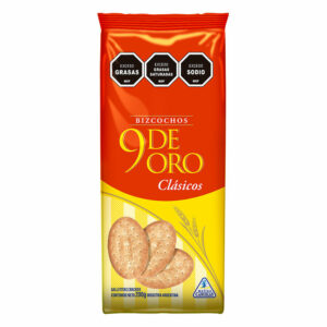galletita 9 de oro bizcochos 200 grs. clasicas (3961)
