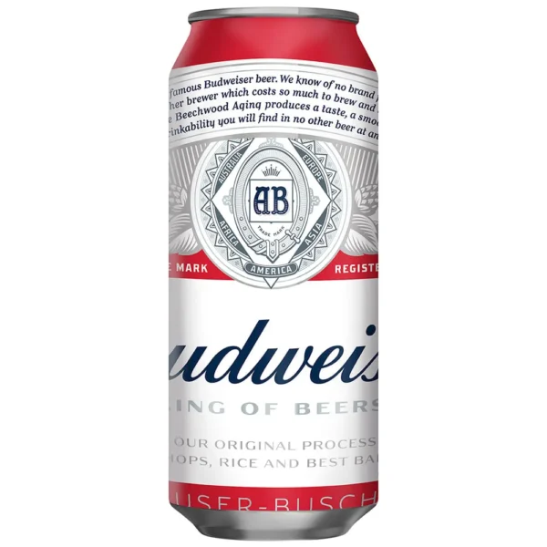 cerveza budweiser lata 710 cc. (31464) cerveza budweiser lata 710 cc. (31464)