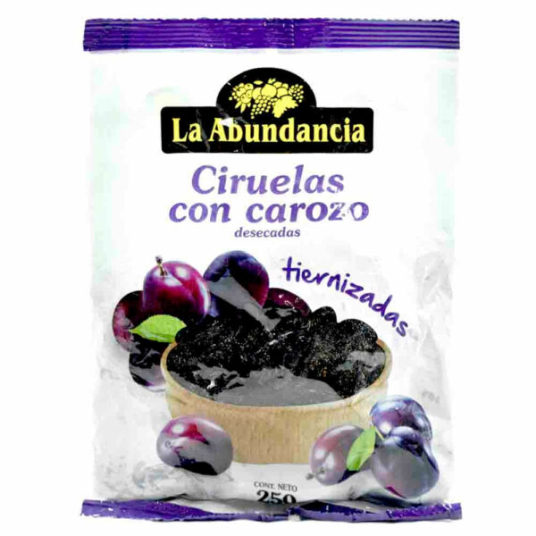 ciruela s/carozo la abundancia 250 grs. pte. (50912) ciruela s/carozo la abundancia 250 grs. pte. (50912)