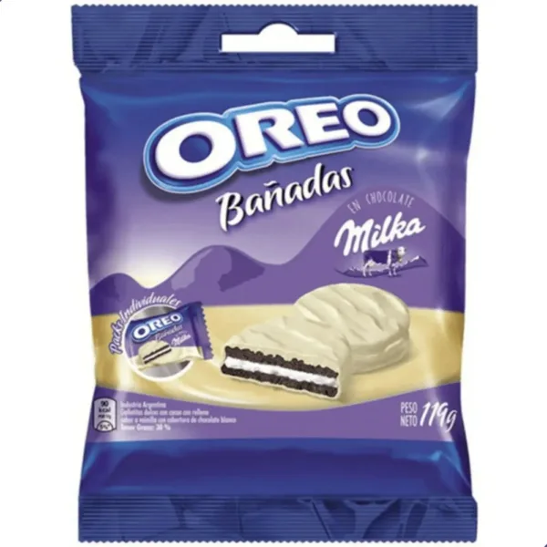 galletita terrabusi oreo baÑada 119 grs. choc. blanco (3713) galletita terrabusi oreo baÑada 119 grs. choc. blanco (3713)
