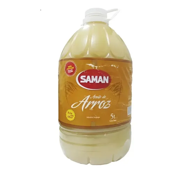 aceite saman de arroz 5 lts. p/freidora (30000364) aceite saman de arroz 5 lts. p/freidora (30000364)